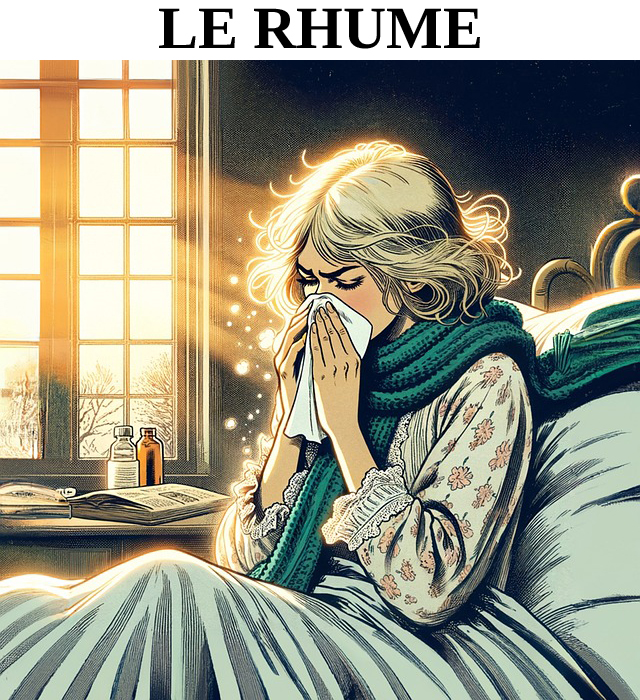  rhume,  rhinite, rhinopharyngite, traitement naturel, écoulement nasal