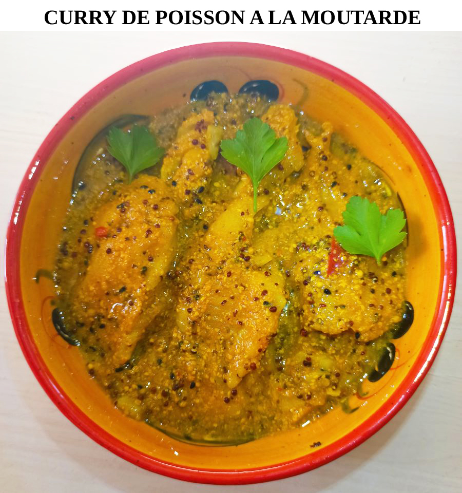 recette, indien, poisson, diététique, moutarde, protéines, bengali, curry