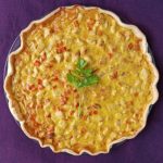 TARTE AU POULET ET AU CURCUMA