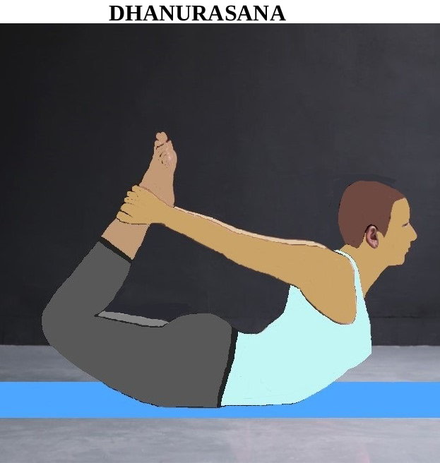 yoga, posture de l’arc