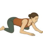 MANDUKASANA  OU POSTURE DE LA GRENOUILLE