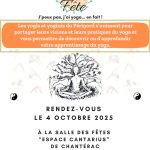 Journée « Yoga en fête » – 4 octobre 2025 à 24190 Chantérac